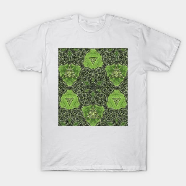 Celtic Kaleidoscope 7 T-Shirt by mariakeady